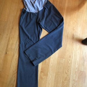 Full belly gray dress pant